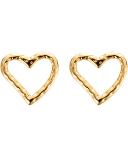 BY JOLIMA JE266GO OPEN HEART EARRING Main Image
