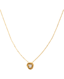 BY JOLIMA JN178GO KNOT CRYSTAL NECKLACE Main Image