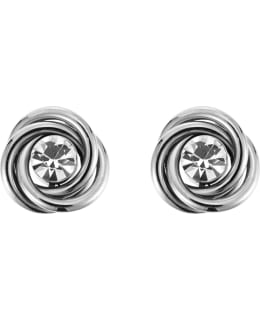 BY JOLIMA JE267SI KNOT CRYSTAL EARRING Main Image