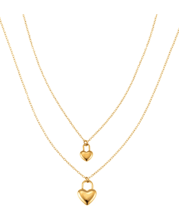 BY JOLIMA HEART NECKLACE JN196GO Main Image