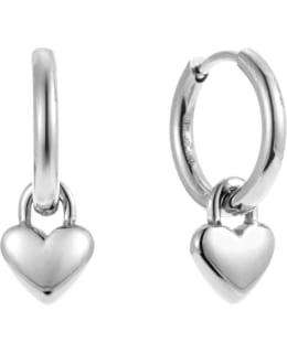 BY JOLIMA HEART EARRINGS JE366SI Main Image