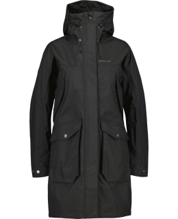 DIDRIKSONS THELMA PARKA W 504812 BLK 42 Main Image