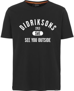 DIDRIKSONS HARALD TEE M 505981 BLK XL Main Image