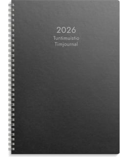 Burde 2026 Eco black hourly memo Main Image