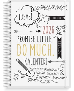 BURDE SCRIBBLE 2026 KALENTERI Main Image