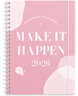 BURDE MAKE IT HAPPEN 2026 KALENTERI Main Image