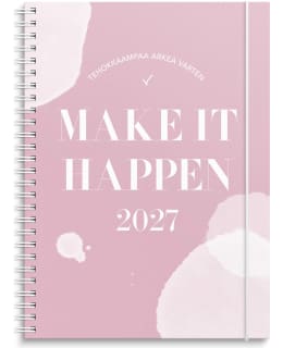 BURDE MAKE IT HAPP ROOSA KALENTERI 2027 Main Image