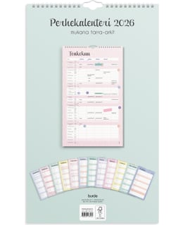 BURDE PASTELLI 2026 PERHEKALENTERI Main Image