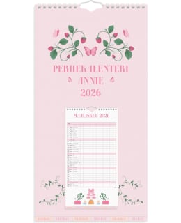 BURDE ANNIE 2026 PERHEKALENTERI Main Image