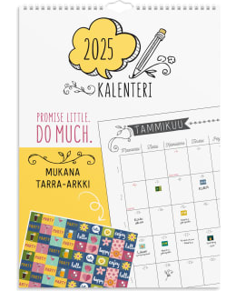 BURDE SCRIBBLE 2025 SEINÄKALENTERI Main Image