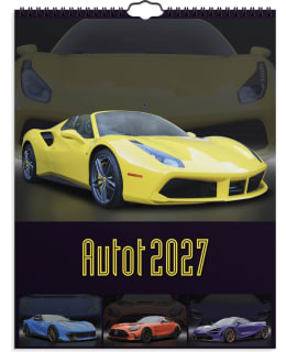 BURDE AUTOT SEINÄKALENTERI 2027 Main Image