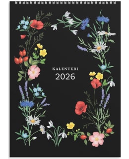 BURDE KUKKA 2026 SEINÄKALENTERI Main Image