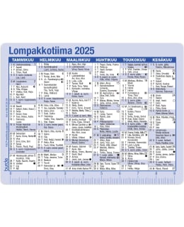 BURDE 2025 LOMPAKKOTIIMA Main Image