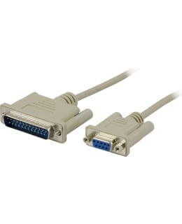 DELTACO DEL-34 MODEEMIKAAPELI DB9N-DB25U Main Image