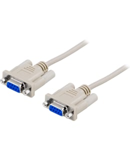 DELTACO DEL-37D KYTKINKAAPELI DB9 NAARAS Main Image