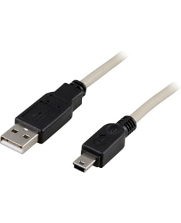 DELTACO USB-23 USB KAAPELI A-MINIB U-U 0 Main Image