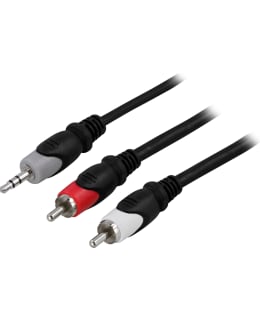 DELTACO MM-144 ÄÄNIKAAPELI 3 5MM U 2XRCA Main Image