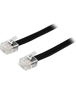 DELTACO DEL-160B MODULAARIKAAPELI RJ12/6 Main Image