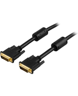 DELTACO DVI-625A DVI-NÄYTTÖKAAPELI DUAL Main Image