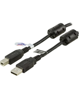 DELTACO USB-230FS USB 2.0 KAAPELI A-B U- Main Image
