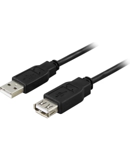 DELTACO USB2-11S USB 2.0 JATKOKAAPELI A- Main Image