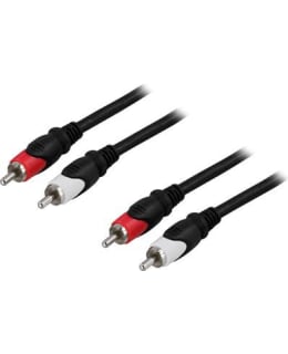 DELTACO MM-111 ÄÄNIKAAPELI 2XRCA UROS-UR Main Image