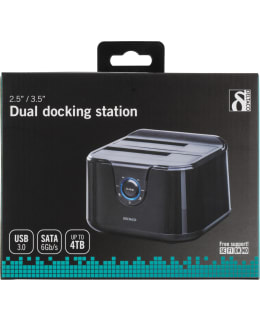 DELTACO MAP-GD35U3 USB 3.0 TELAKKA-ASEMA Main Image