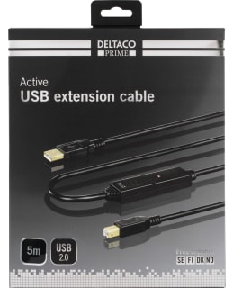 DELTACO USB-EX05M 5M AKT USB KAAPELI Main Image