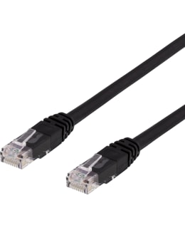 DELTACO TP-62S UTP CAT6 LAITEKAAPELI MUS Main Image