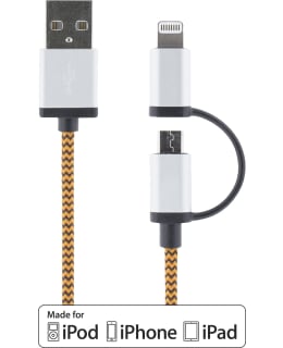 DELTACO IPLH-241 USB-KAAPELI USB MICRO B Main Image
