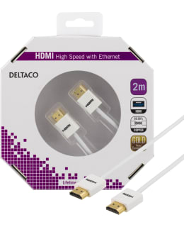 DELTACO HDMI-1092A-K OHUT HDMI-KAAPELI Main Image