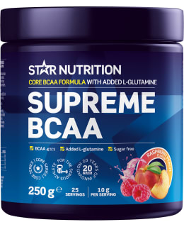 STAR SUPR BCAA RASPB-PEACH 250G RAV.LISÄ Main Image