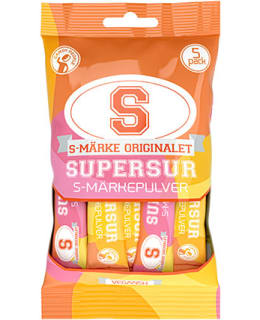 S-MÄRKE SUPERSUR 5-PACK JAUHE Main Image