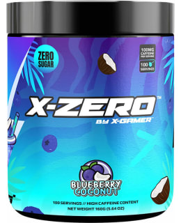 X-GAMER X-ZERO BLUEBERRY & COCONUT 160G Main Image