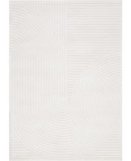 KM BELLA SHAPE 200X290 WHITE CARPET Main Image