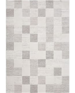 KM BELLA SQUARE 240X340 GR/WH CARPET Main Image
