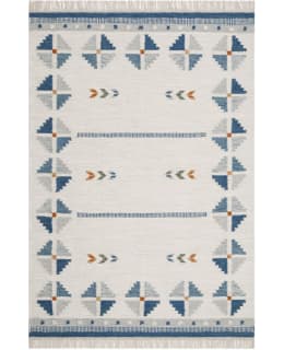 KM AVESTA 240X340 BLUE CARPET Main Image