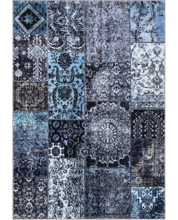 KMC SHIRAZ PATCH 240X340 SININEN MATTO Main Image