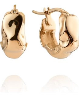 MOCKBERG MB0167 WAVY BOLDED MINI EARR Main Image
