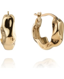 MOCKBERG MB0169 WAVY BOLDED S EARRINGS Main Image