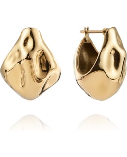 MOCKBERG MB0171 WAVY BOLDED EARRINGS Main Image