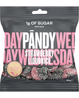 PÄNDY STRAWBERRY LIQUORICE 50 G PUSSI Main Image