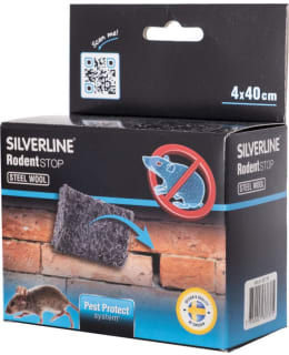 SILVERLINE HIIRI & ROTTA TERÄSVIL 40X400 Main Image