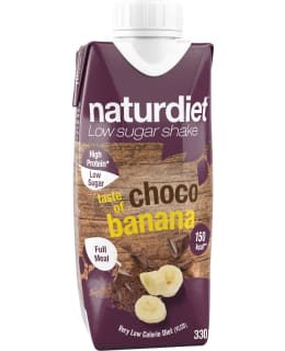 Naturdiet Choco-Banana Shake 330 ml VLCD-pirtelö Main Image