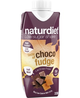 Naturdiet Choco Fudge Shake 330 ml VLCD-pirtelö Main Image
