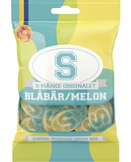 S-MÄRKE MUSTIKKA MELONI 80 G KARKKIPUSSI Main Image