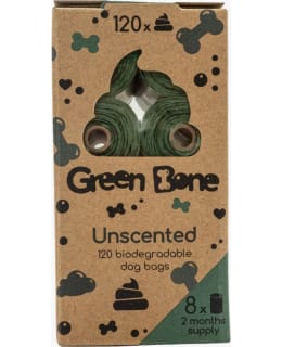 Green Bone Unscented 8 roles / 120 bags Main Image