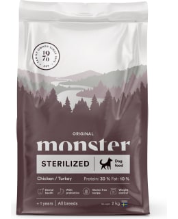 MONSTER ORIG STERILIZED CHICK/TURKEY 2KG Main Image