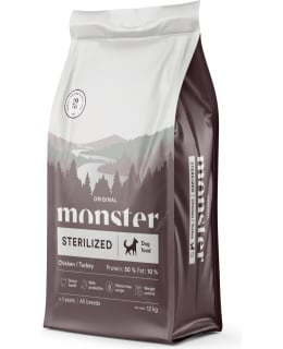 MONSTER ORIG STERILIZED CHICK/TURKE 12KG Main Image