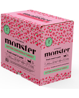 MONSTER CAT KITTEN CHICK/TURKEY 8X85G Main Image